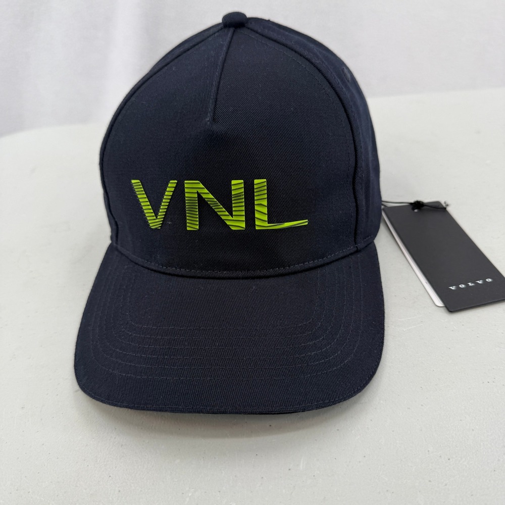 Volvo VNL Twill Cap Mens OSFA Dark Navy Blue Green Adjustable Hat Long Haul